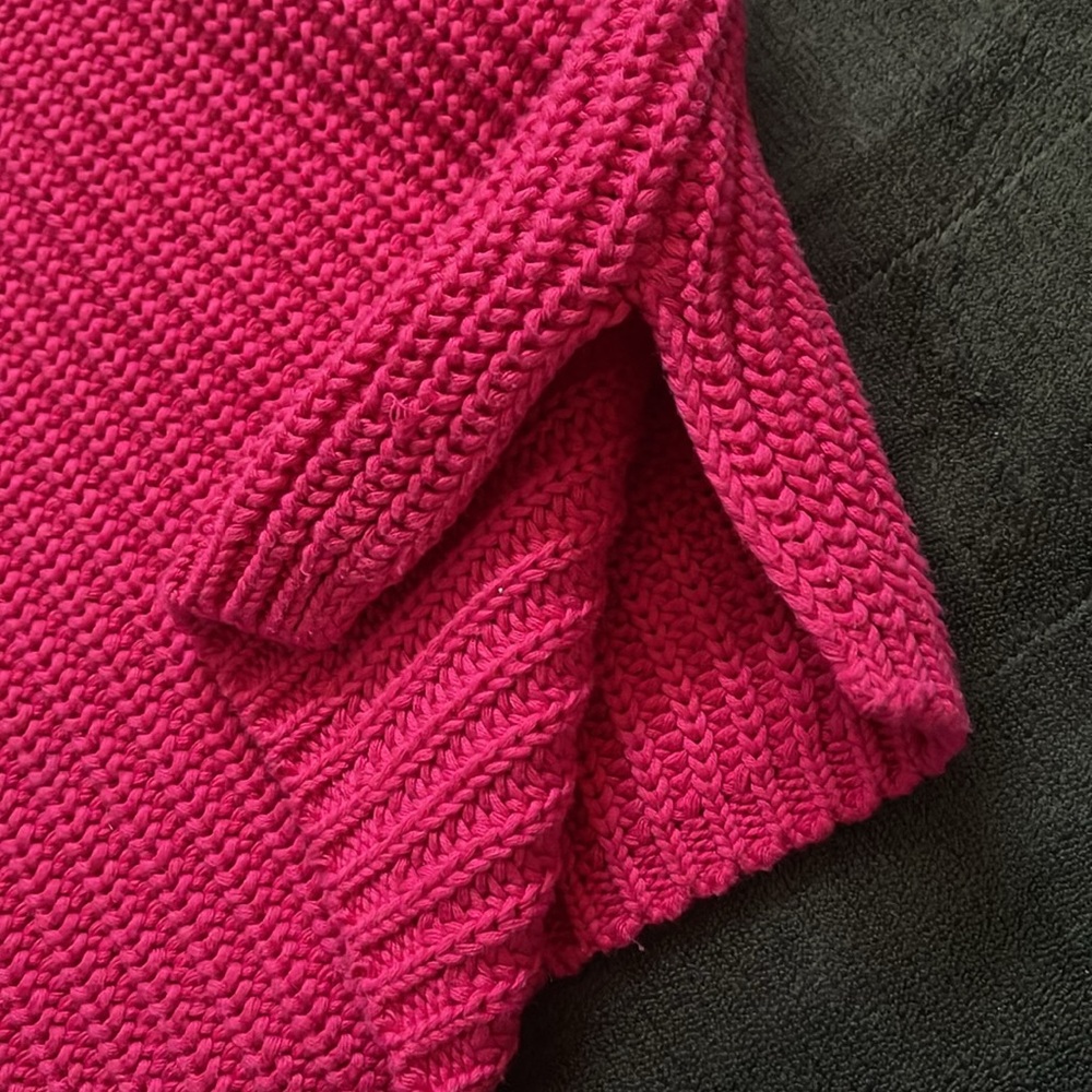 EUC Lauren Ralph Lauren Pink Sweater SZ XL - Picture 5 of 6